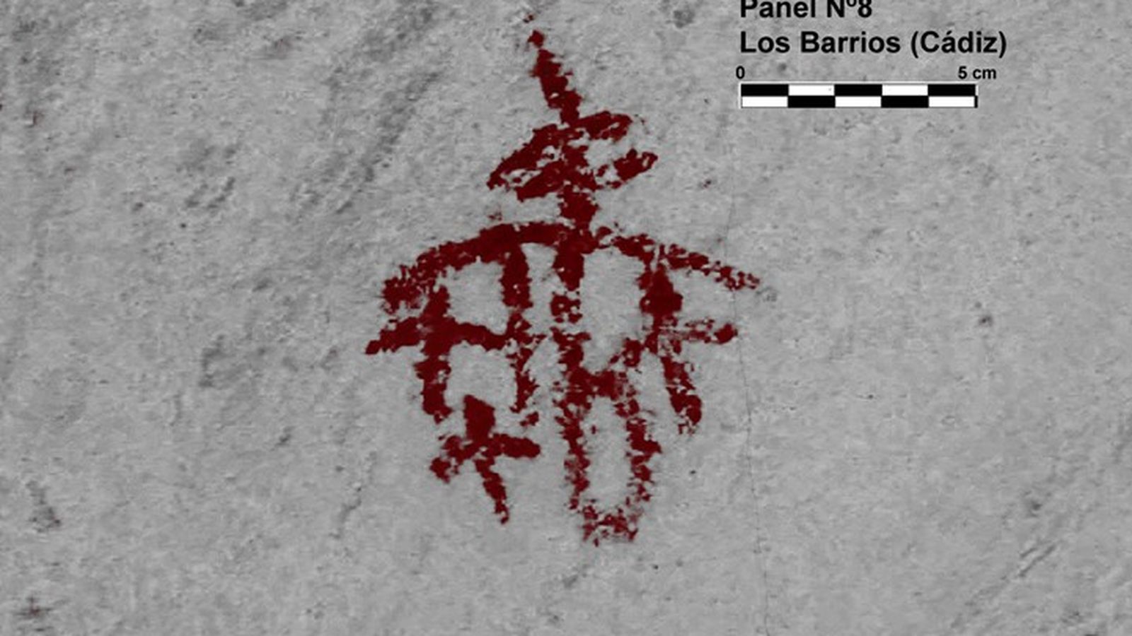 Calco del panel número ocho.