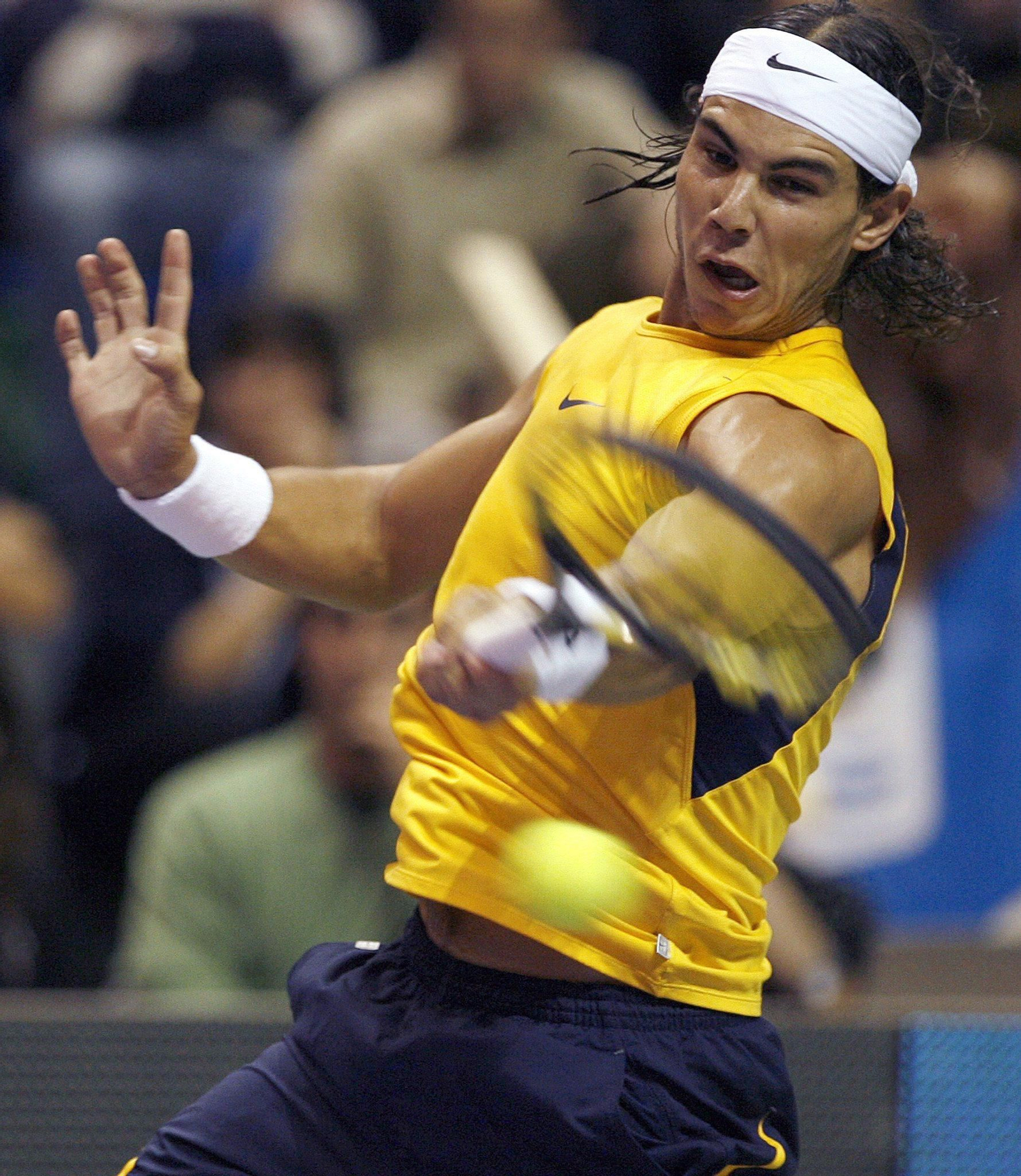 Cuando Rafa Nadal ya jugó en el Carpena