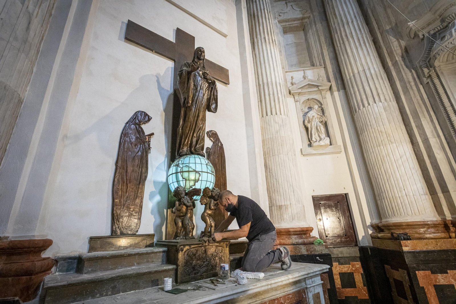 Restauración de la Capilla del Sagrado Corazón de Jesús en la Catedral