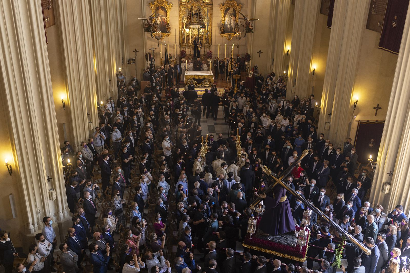 El Gran Poder ante el Cristo de Los Gitanos