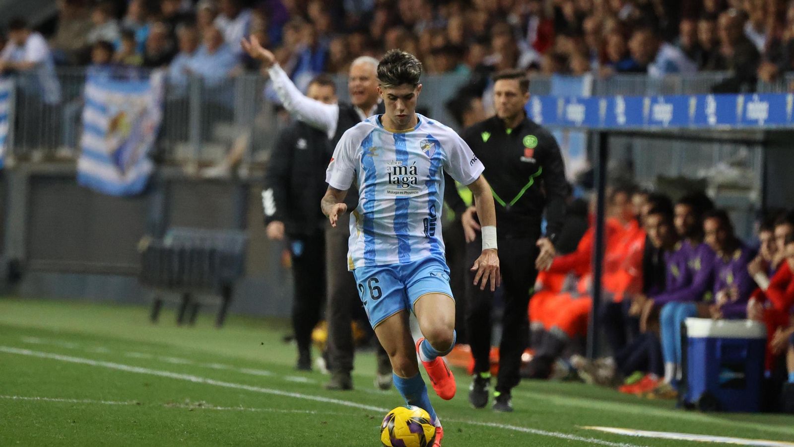 Las fotos del Málaga-Deportivo de La Coruña