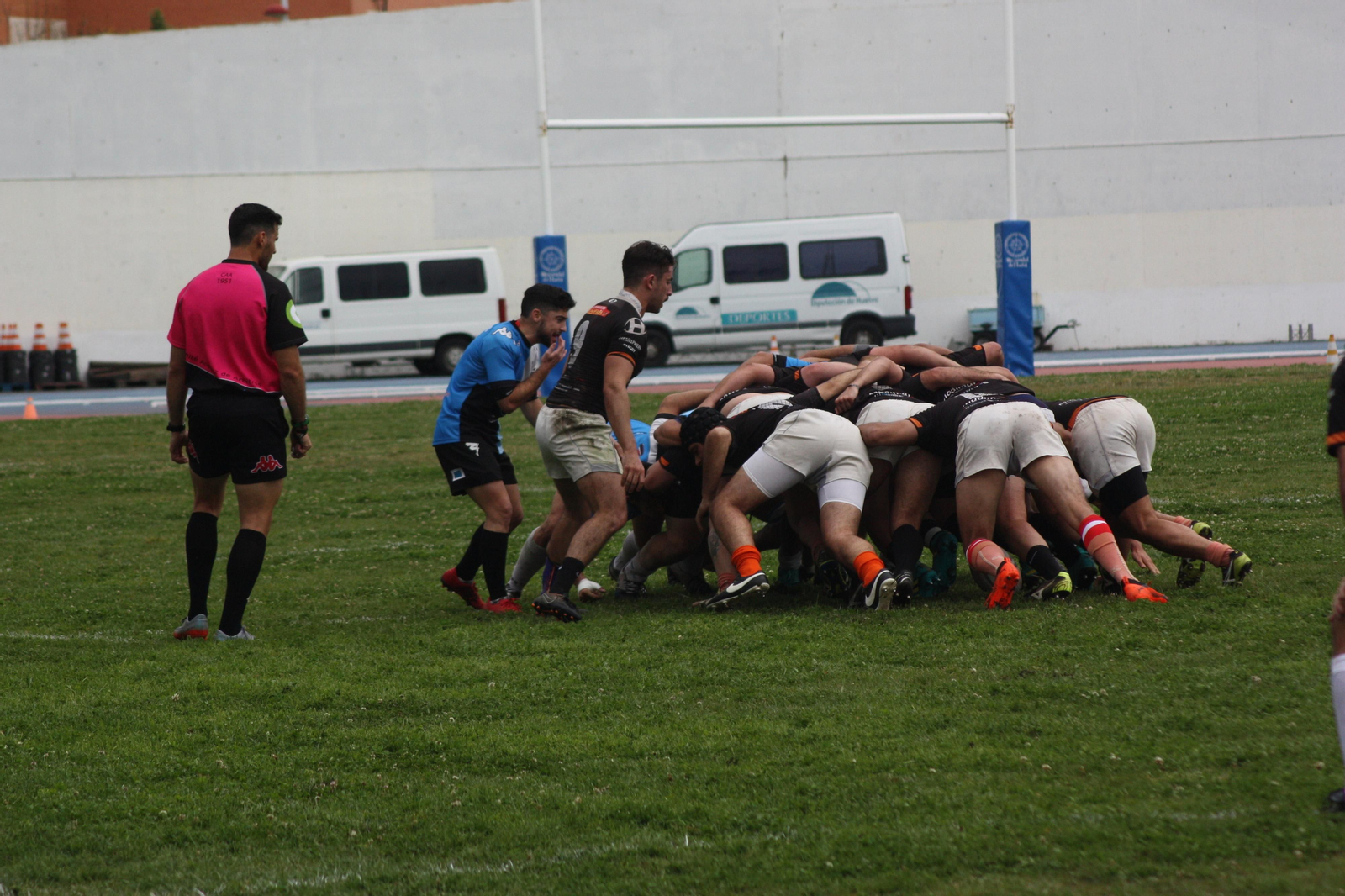 Imagen del duelo Bifesa Tartessos-CR Económicas de Málaga de la pasada jornada