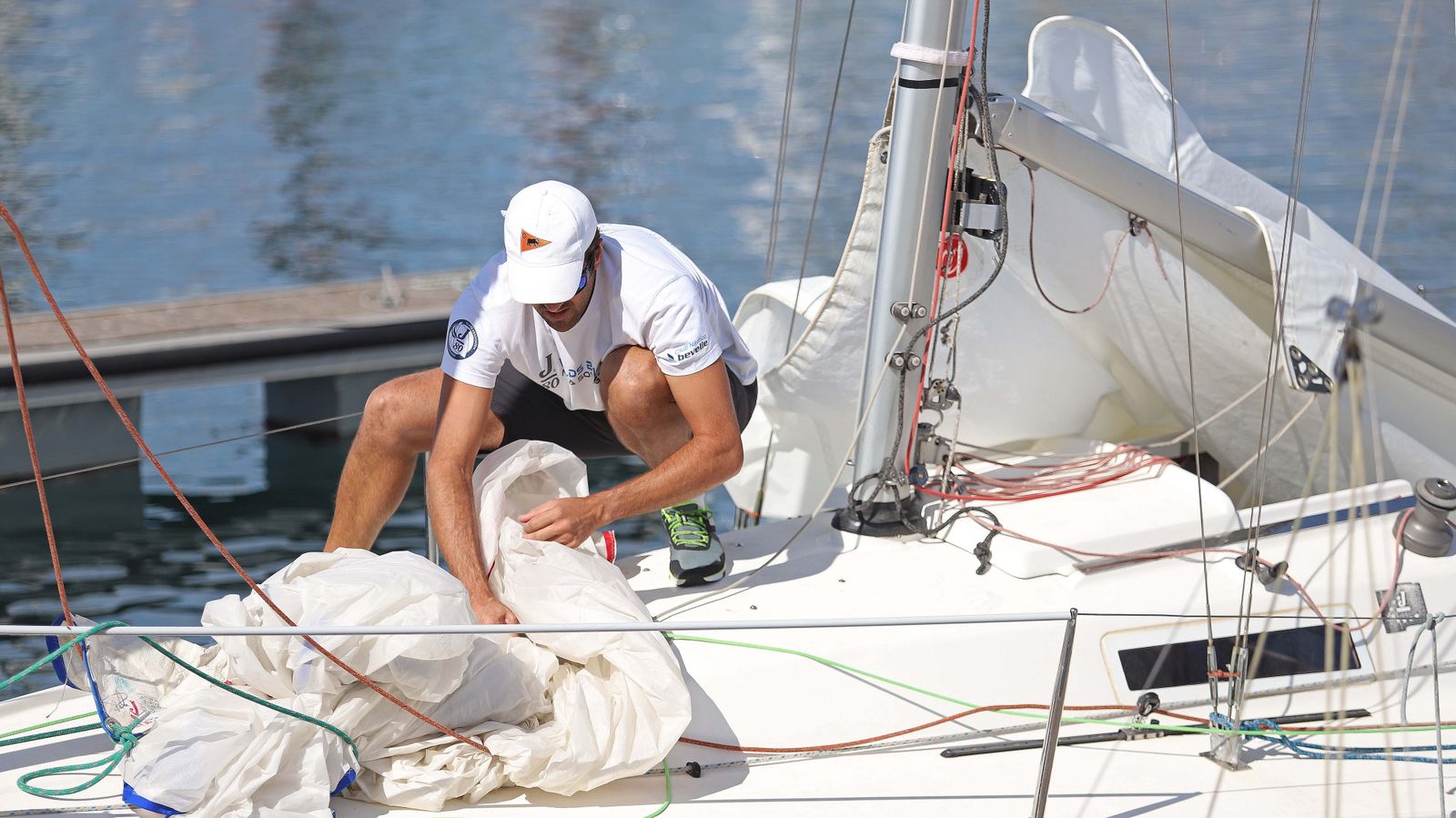Fotos de la jornada del domingo en el XV Campeonato de España de J80 en La Línea