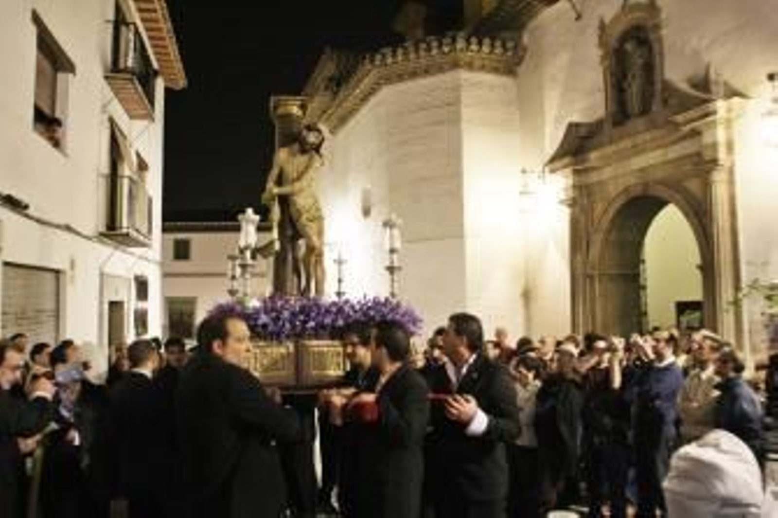 El Cristo del Perdón, de Siloé, en San Miguel Bajo