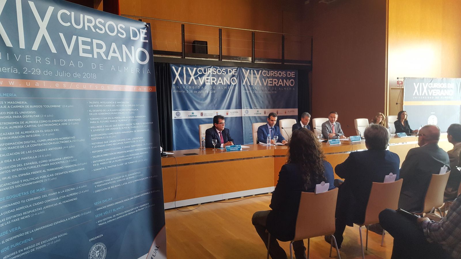 Los cursos de verano se presentaron hace dos semanas en la UAL.