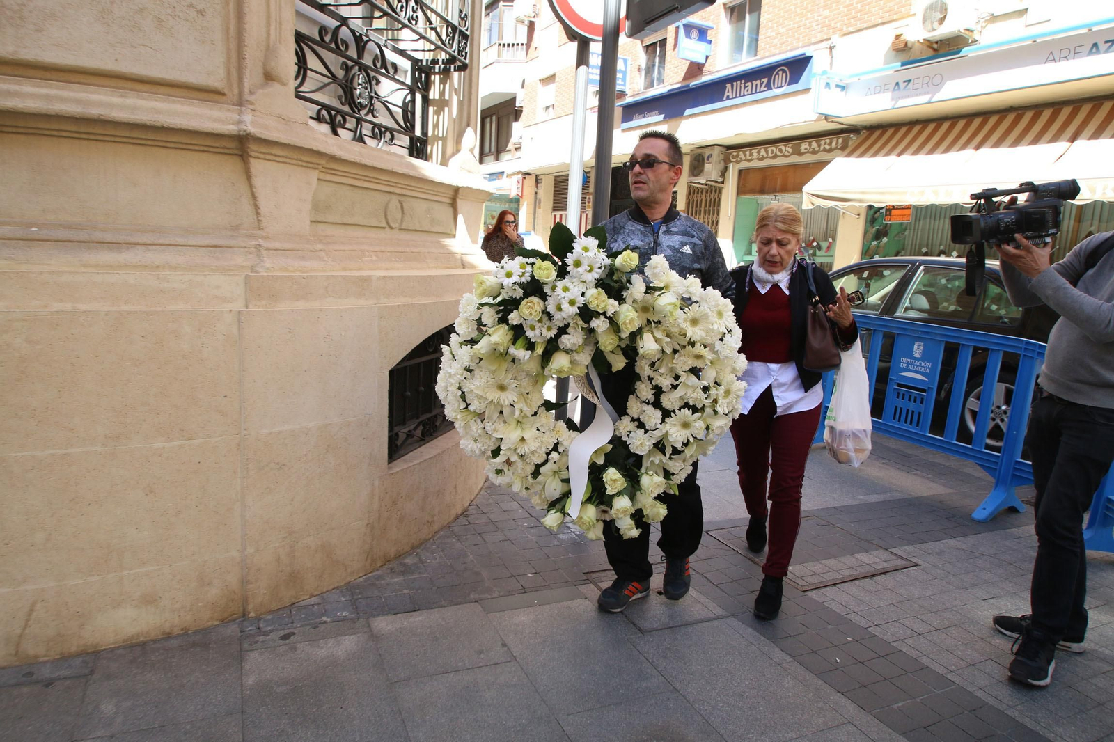 Las imágenes de la capilla ardiente por Gabriel