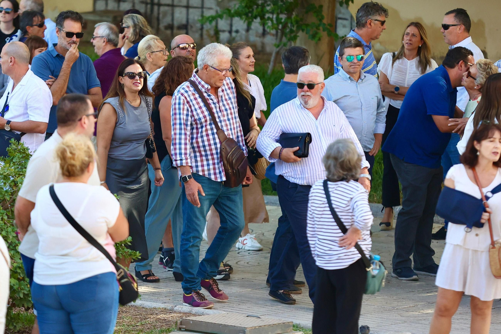 Último adiós a Fernando Puche en el cementerio de Málaga Último adiós a Fernando Puche en el cementerio de Málaga