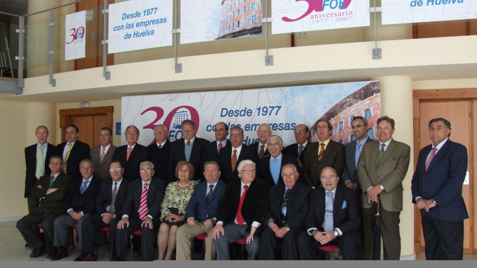 Los fundadores de la FOE en el 30 aniversario