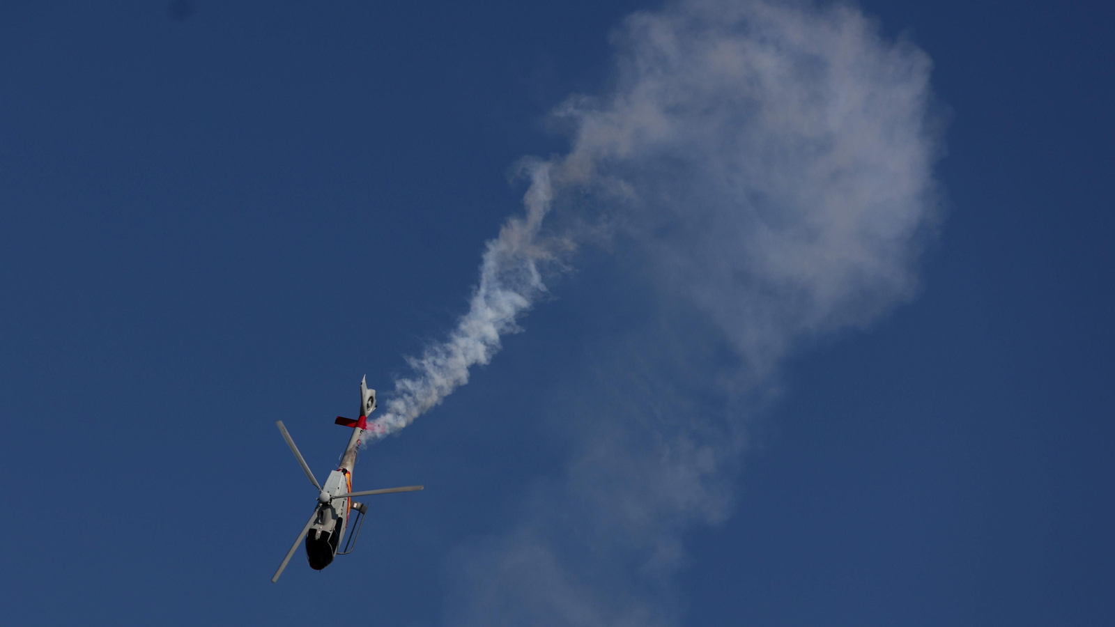 Imágenes de la exhibición aérea en Tablada con motivo de su centenario