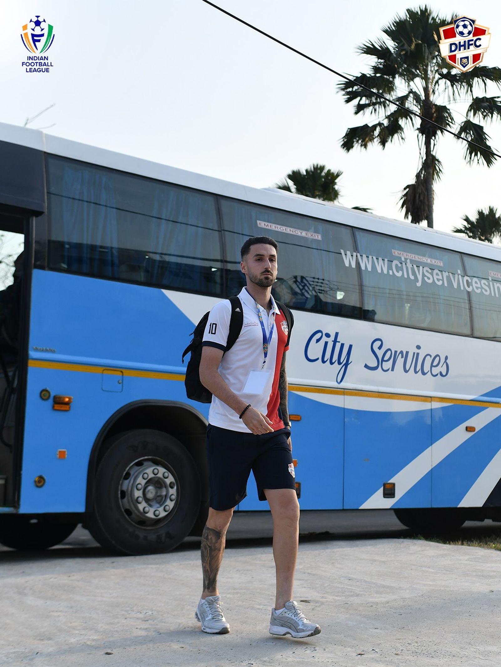 Hugo Díaz, antes de debutar con su nuevo equipo.