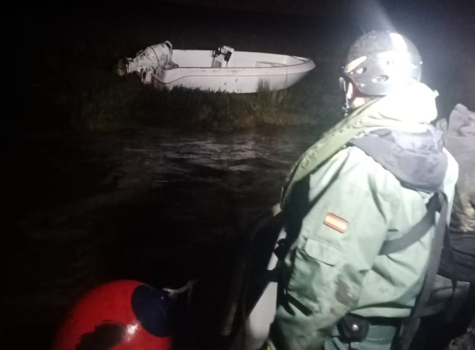 Embarcación recreativa donde era transportada la droga