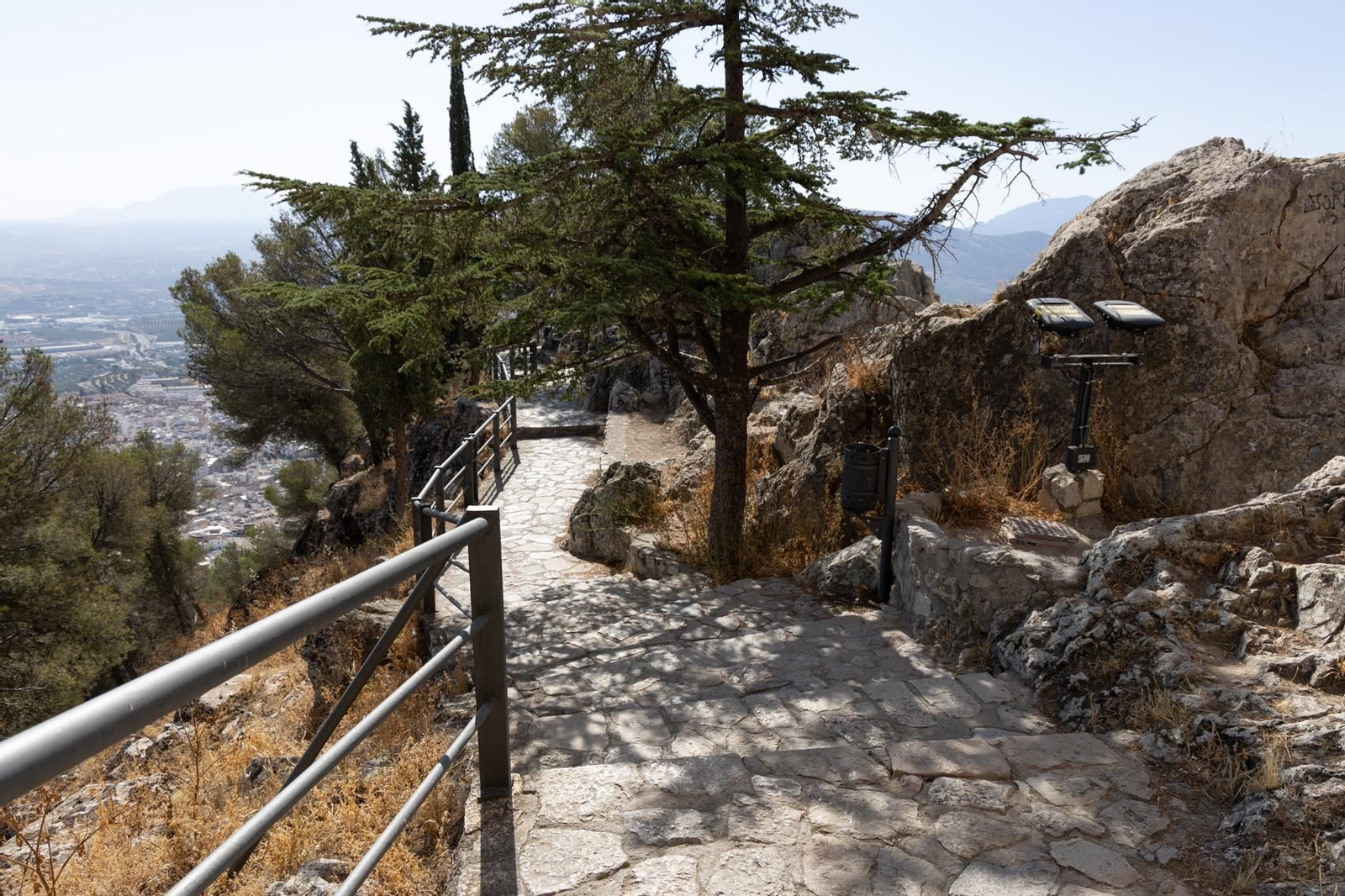 Mirador de la Cruz del Castillo de Santa Catalina.
