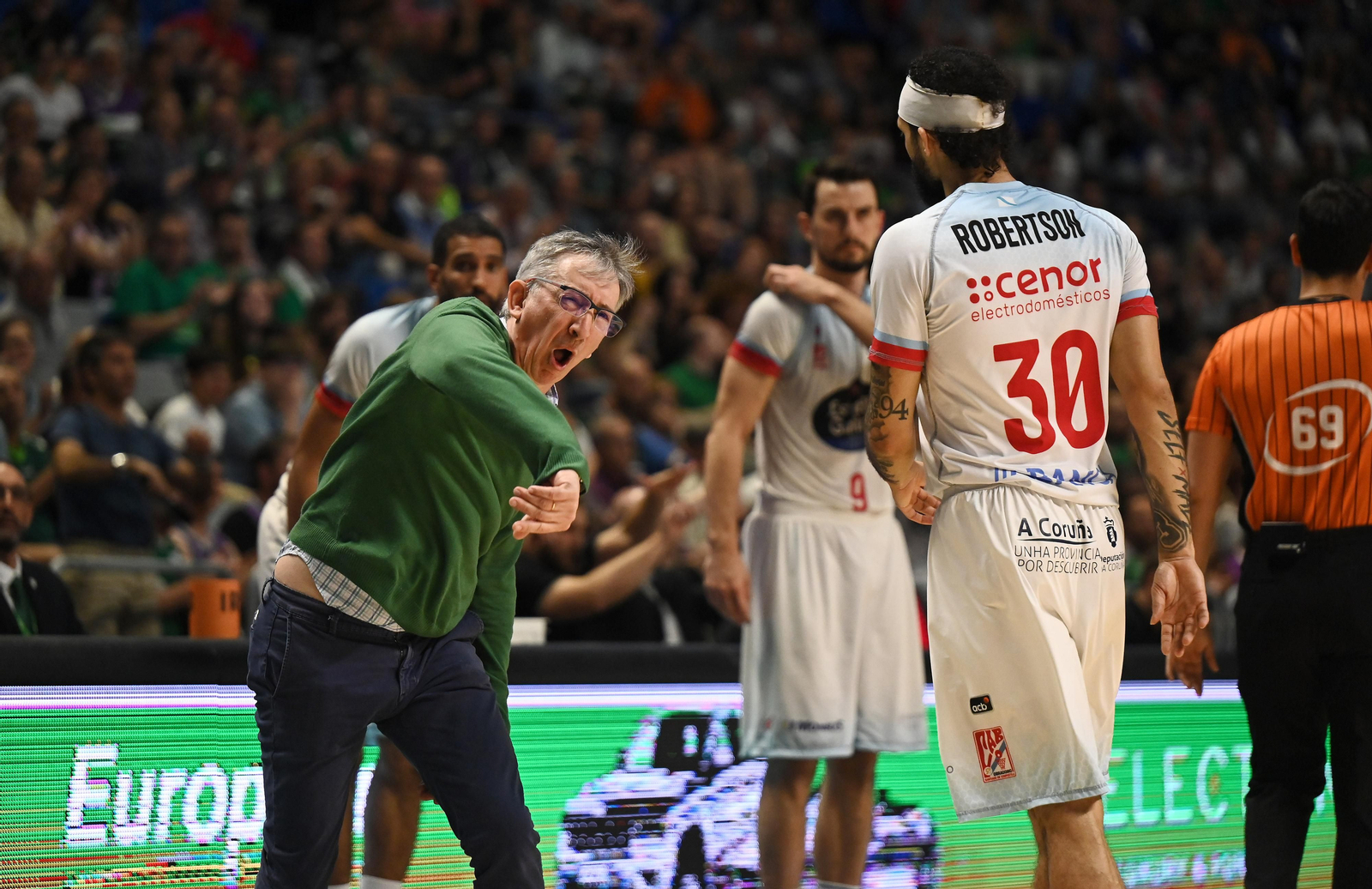 El Unicaja-Obradoiro, en fotos