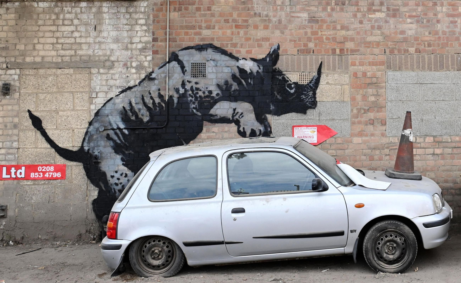 La serie animal del artista Banksy, al completo