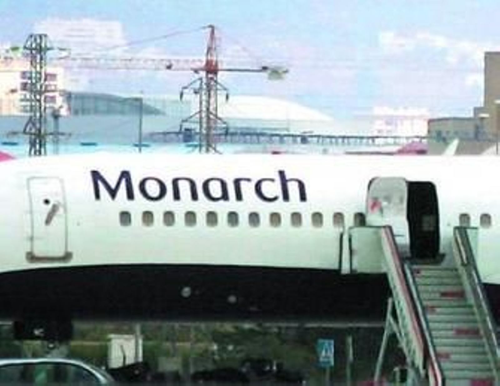 Imagen de un avión de la compañía Monarch.