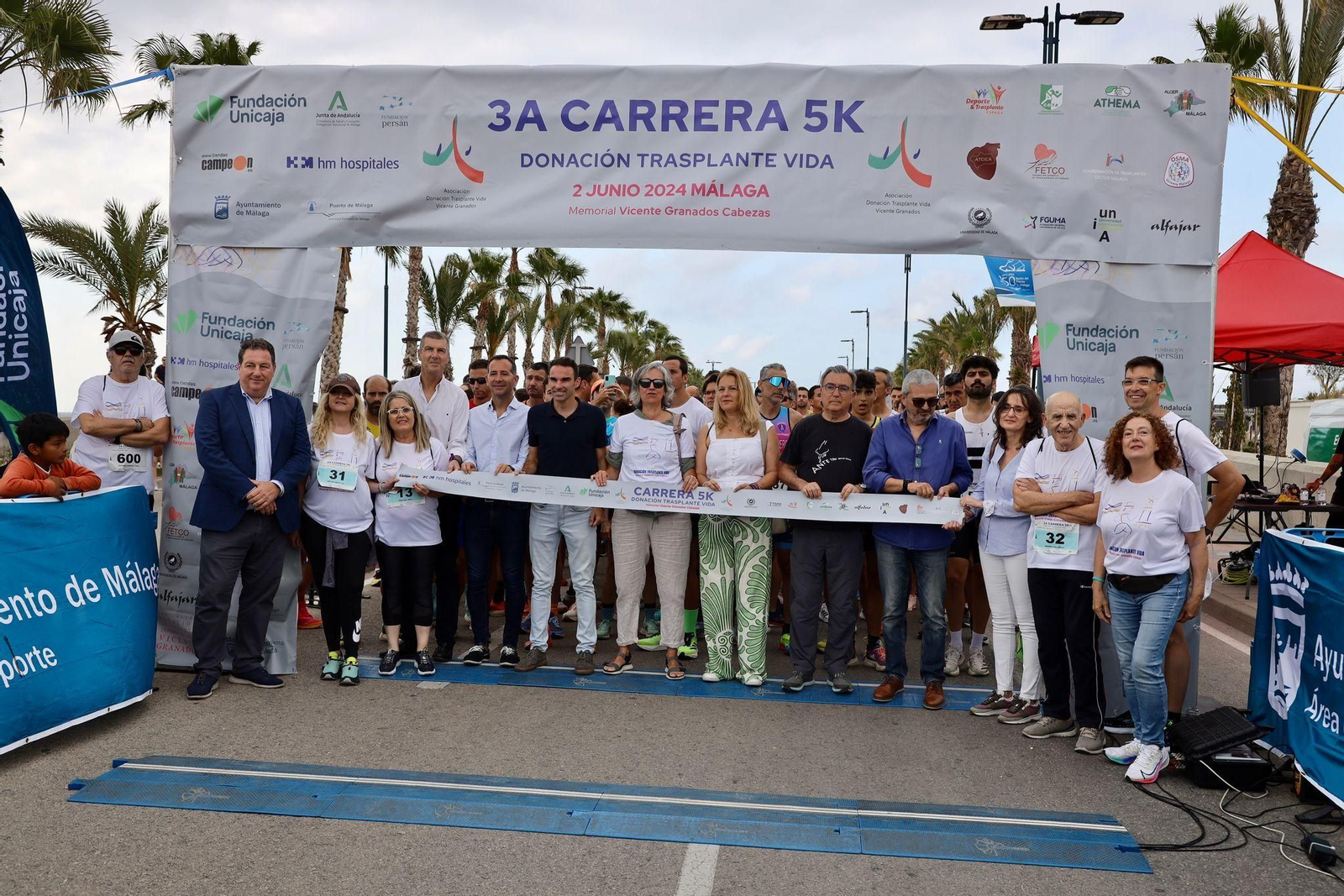 Las fotos de la 3ª carrera solidaria Memorial Vicente Granados en Málaga