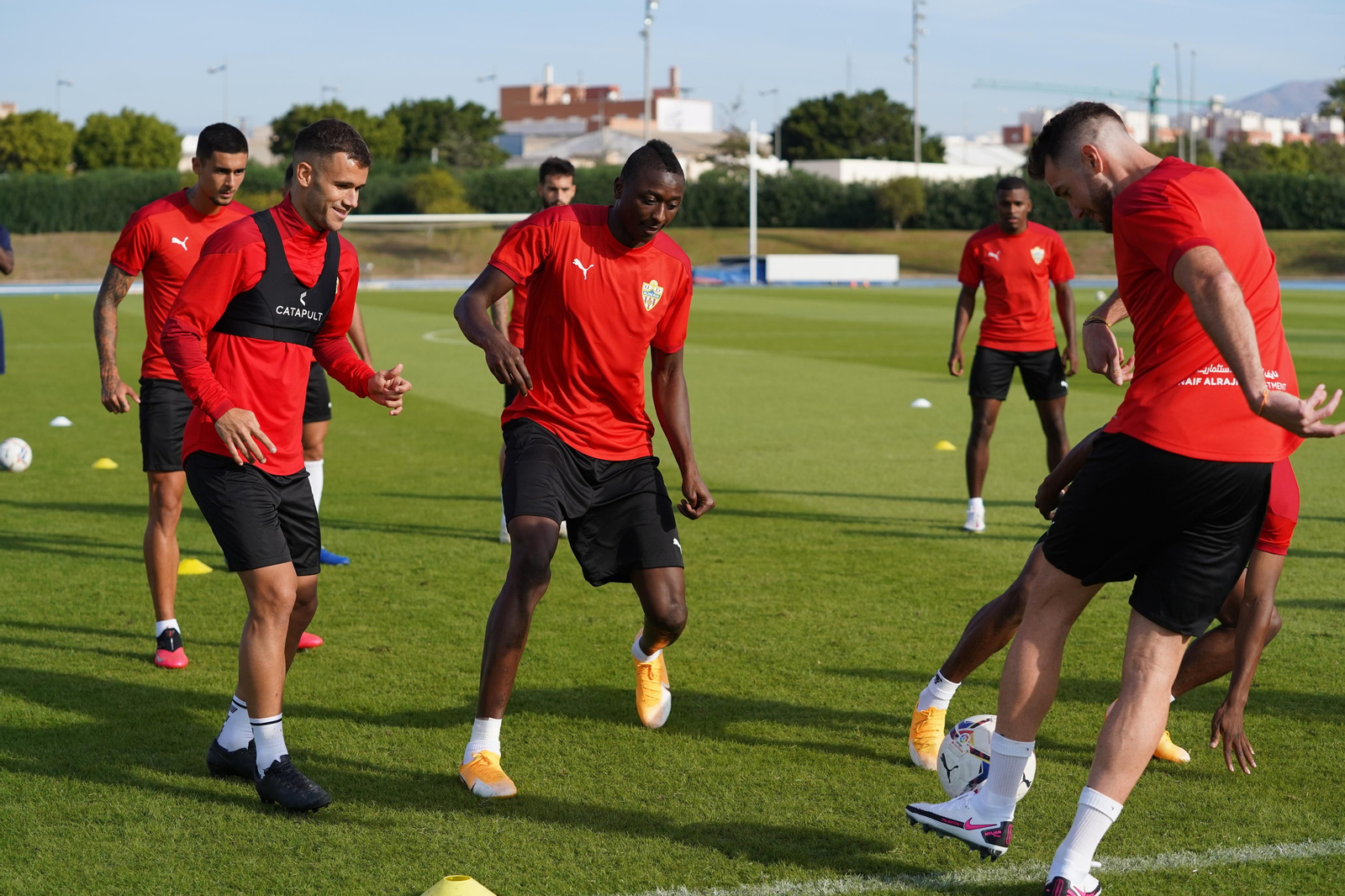Fotogalería del entrenamiento del Almería, viernes 9