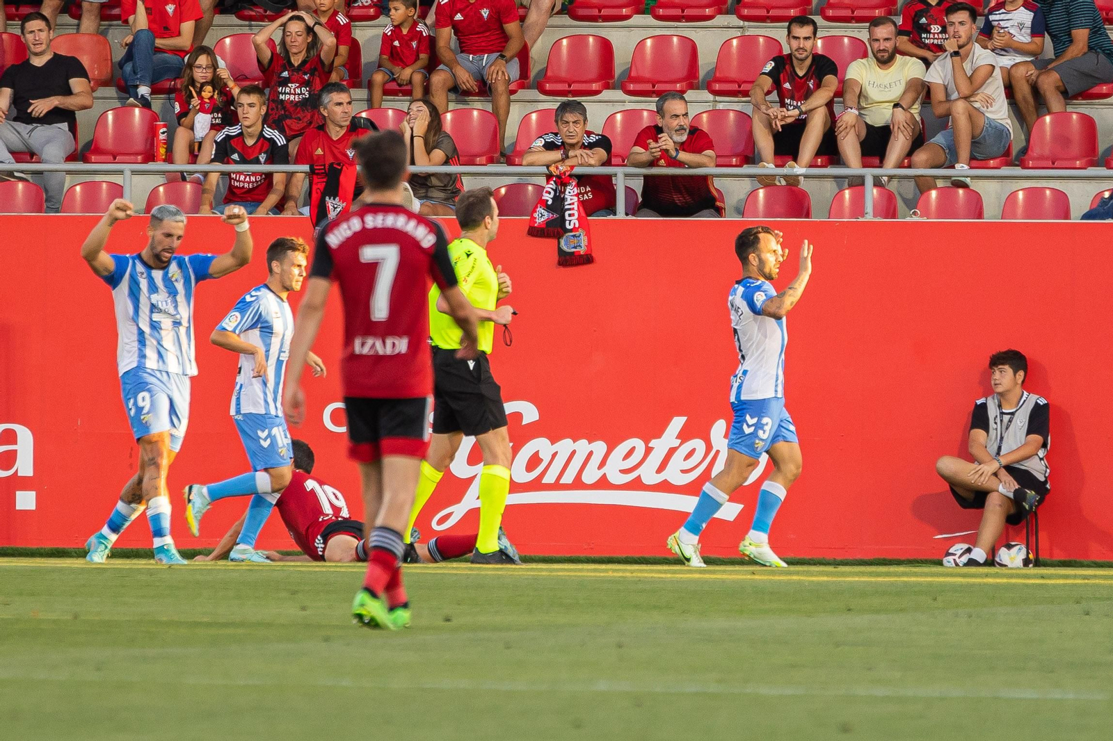Las fotos del Mirandés-Málaga CF
