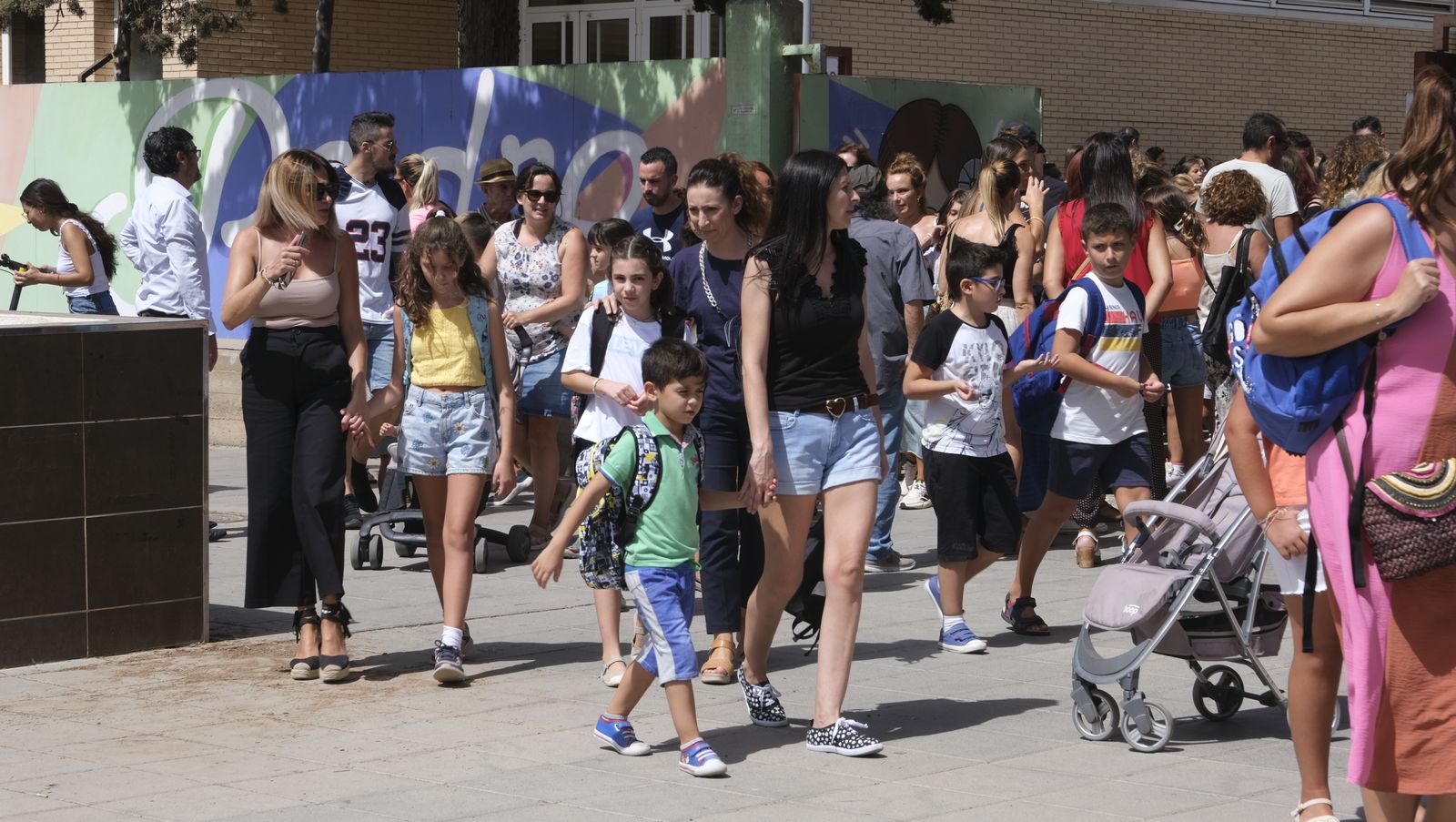 Imágenes del primer día de curso escolar en Almería