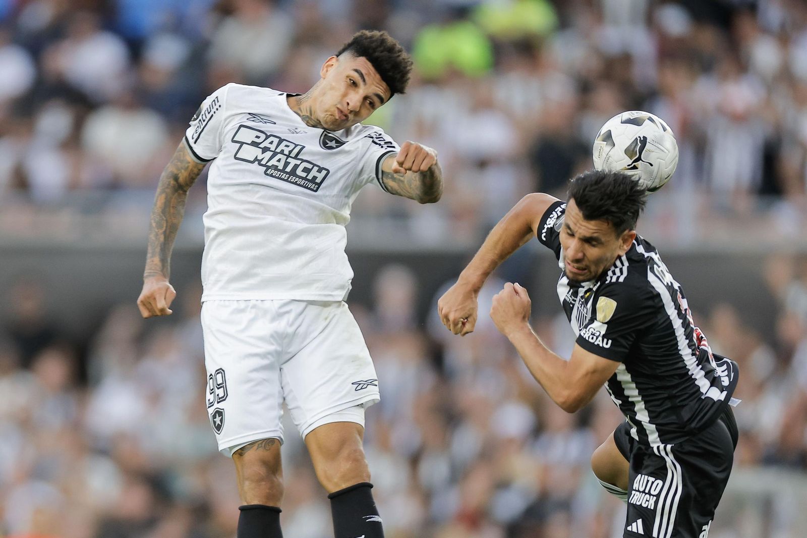 Las fotos de una final de la Libertadores histórica; Botafogo, campeón con 10, ante Atlético Mineiro