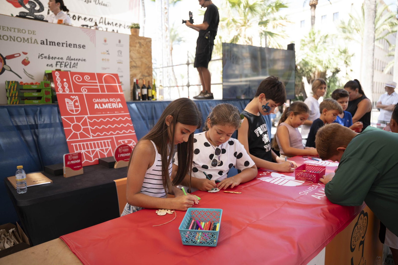 Las mejores imágenes del showcooking de Noelia Carrión  en la Feria de Almería