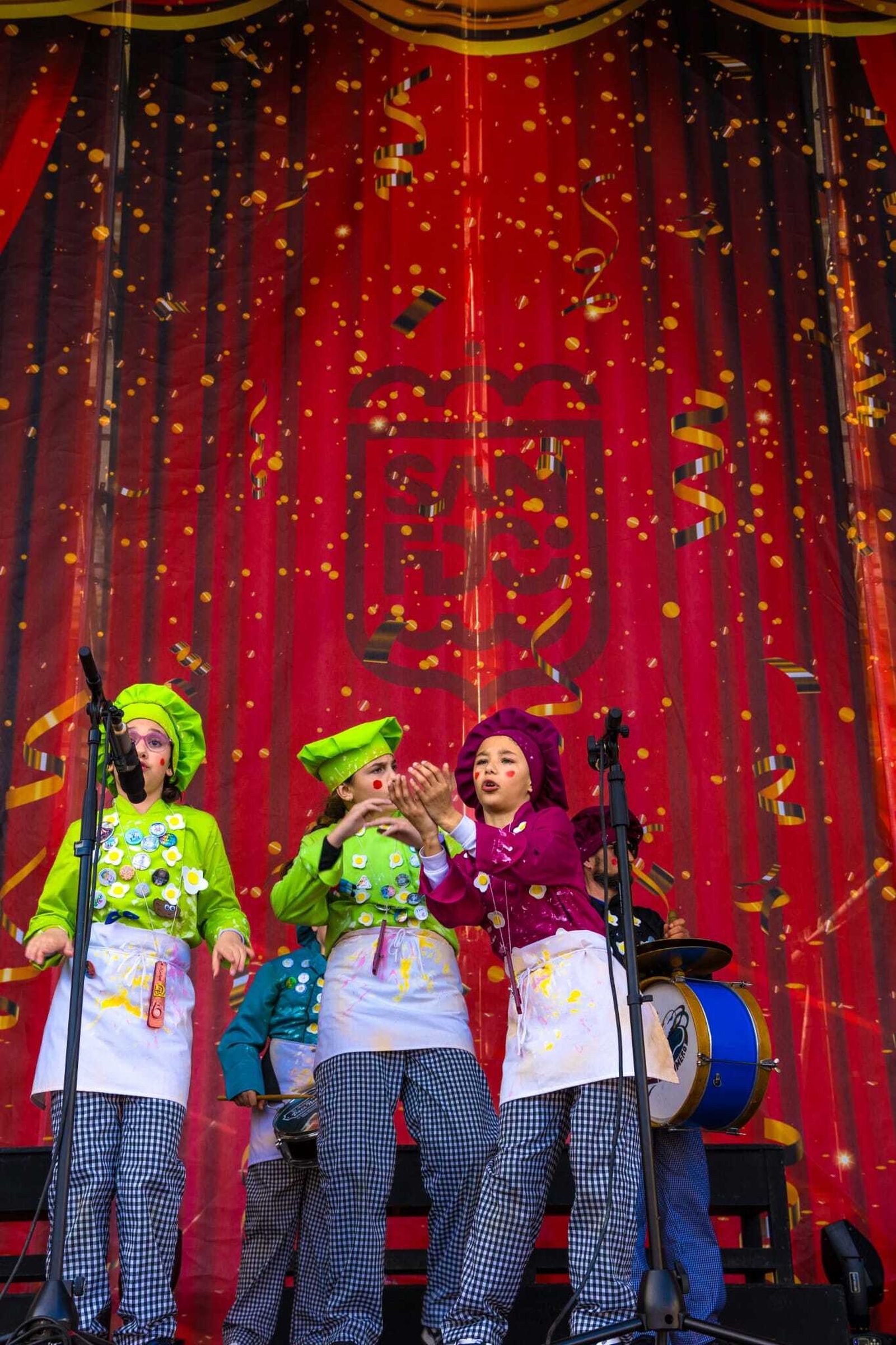Carnaval para el público infantil en San Fernando, en imágenes