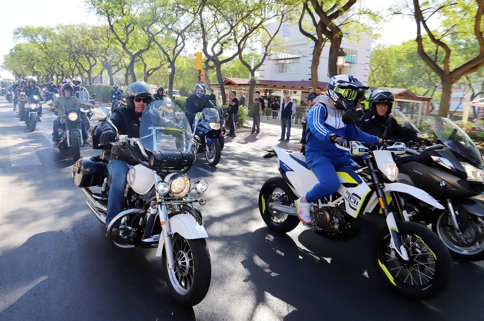 Imágenes de la III Ruta Moto-Solidaria organizada por CSIF
