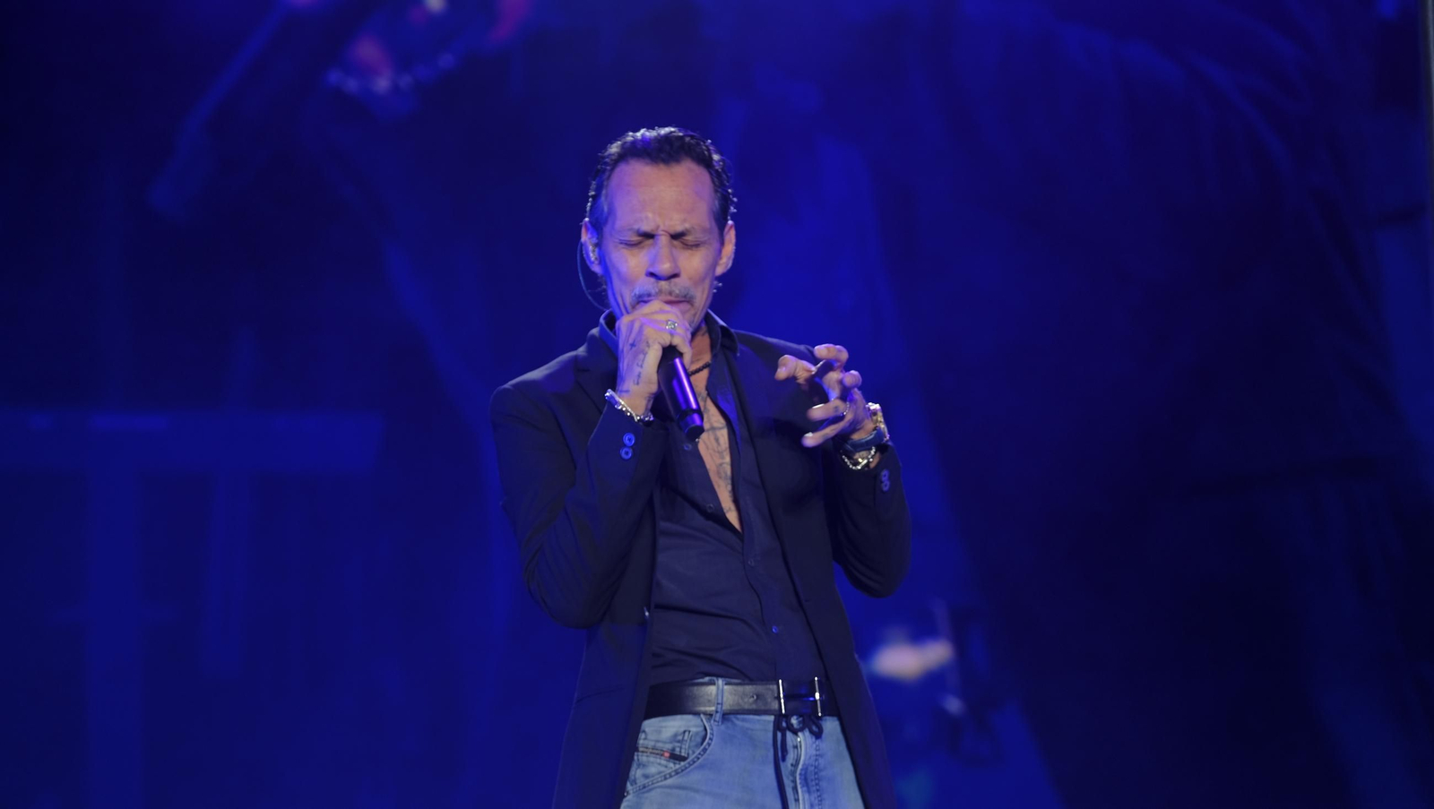 Concierto de Marc Anthony en Roquetas, en imágenes