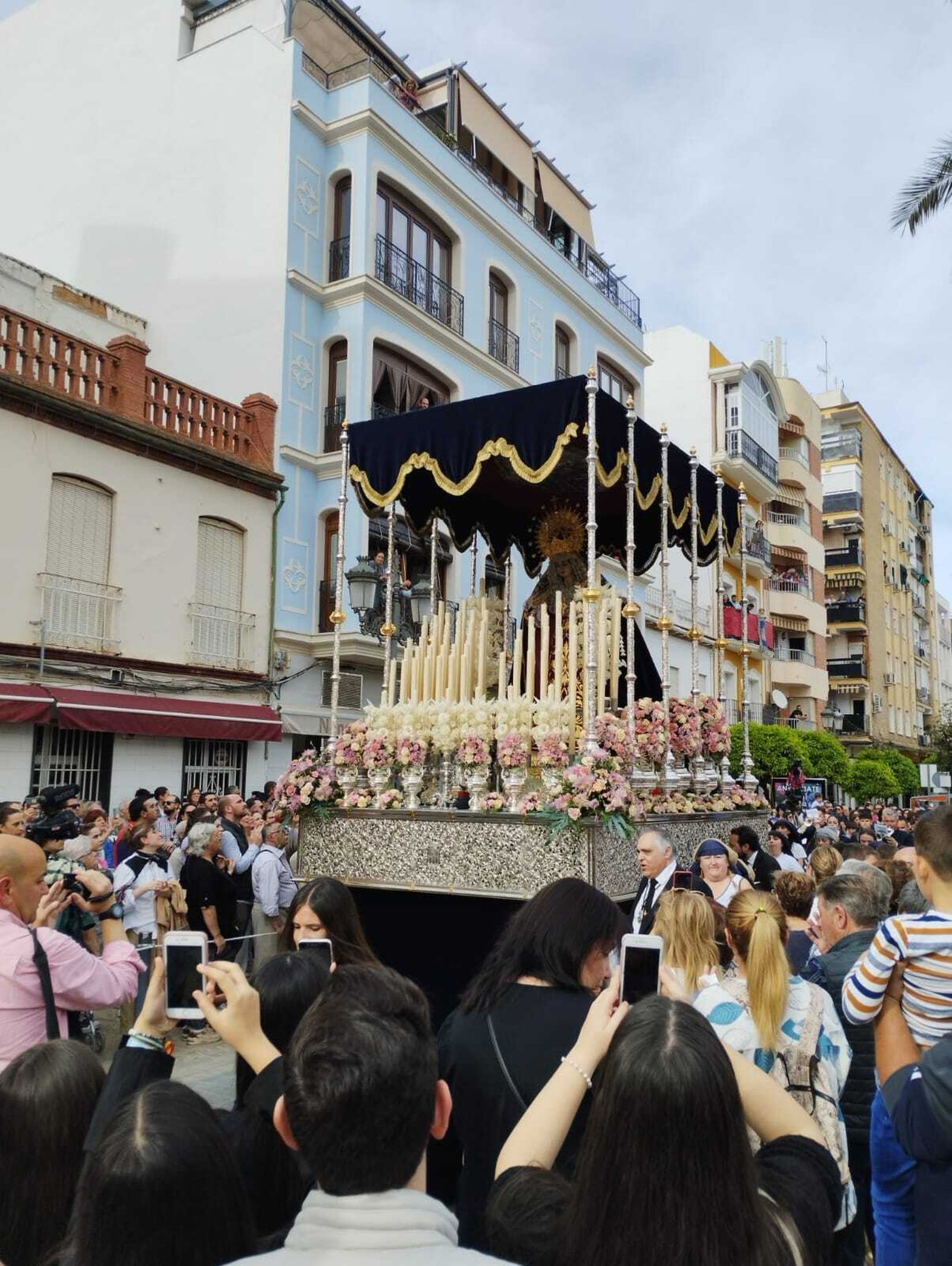 La Virgen del Consuelo, en el Martes Santo de Puente Genil.