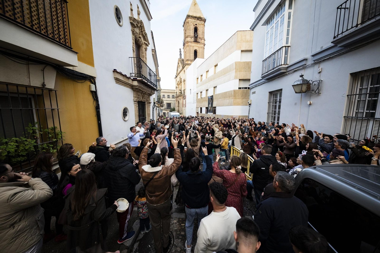 Imágenes de zambombas del día 13 de diciembre en Jerez