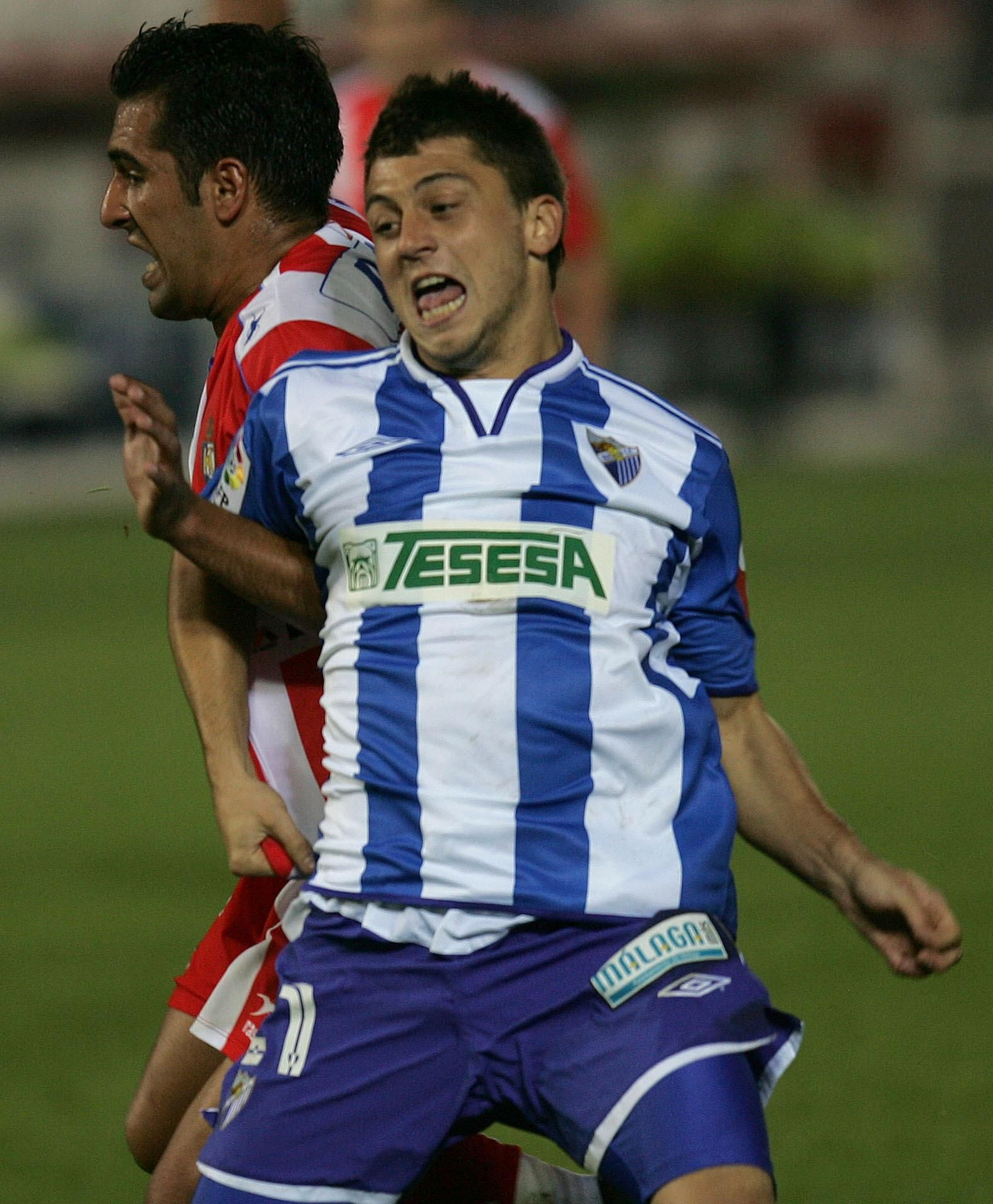 Las fotos de Jonatan Valle con el Málaga CF