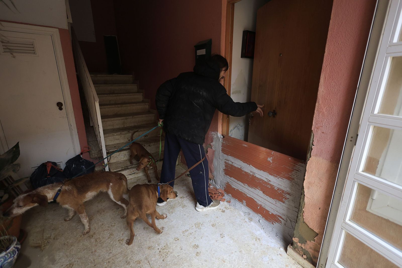 Fotos de San Martín del Tesorillo listo para la evacuación por la borrasca Marta