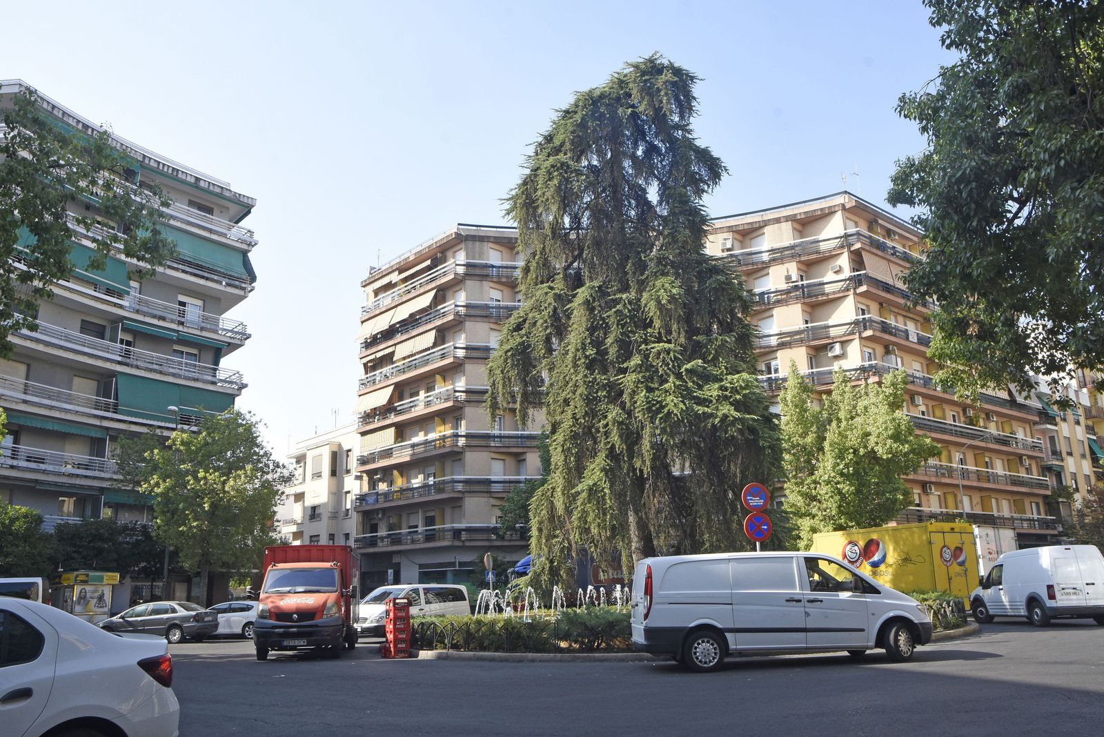 Plaza de Costa Sol, en Ciudad Jardín.