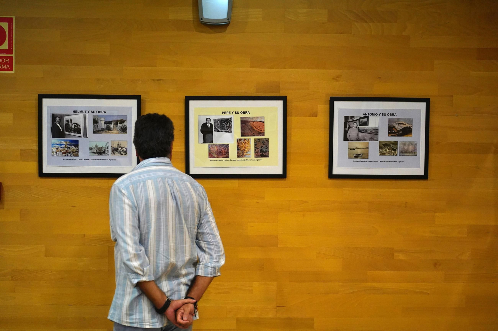 Fotos de la exposición '50 aniversario de Tría 75'