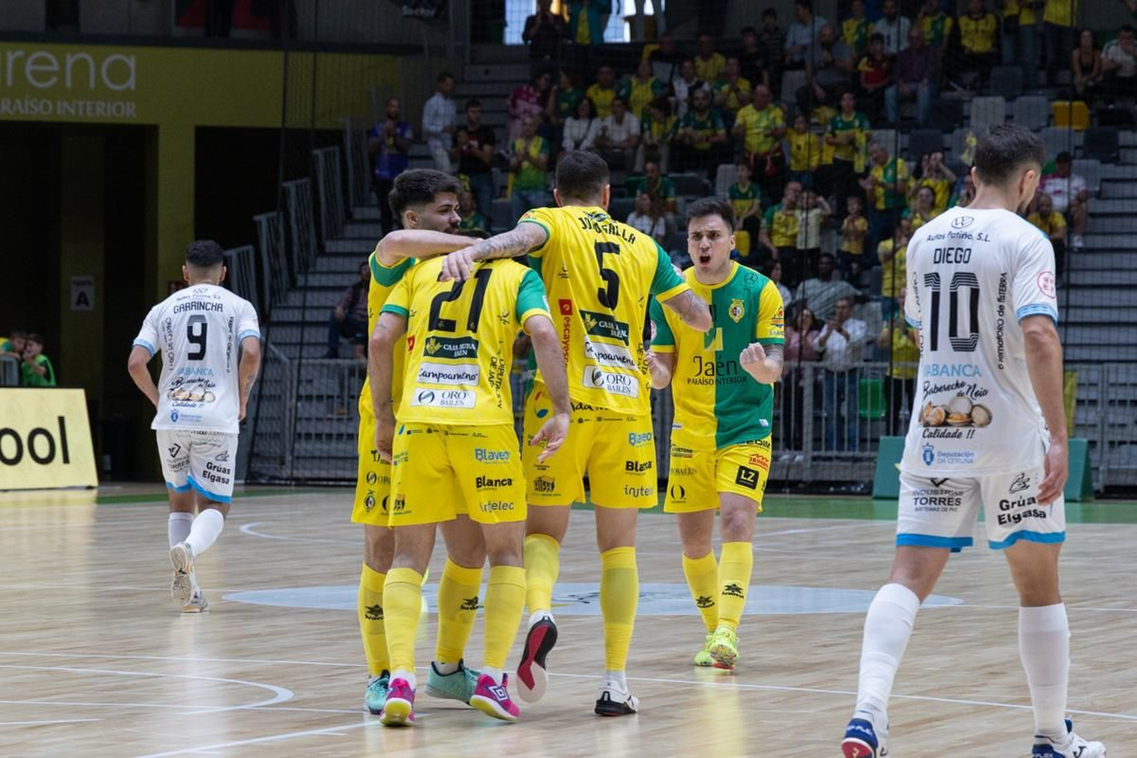 Partido Jaén Paraíso Interior contra Noia, en imágenes