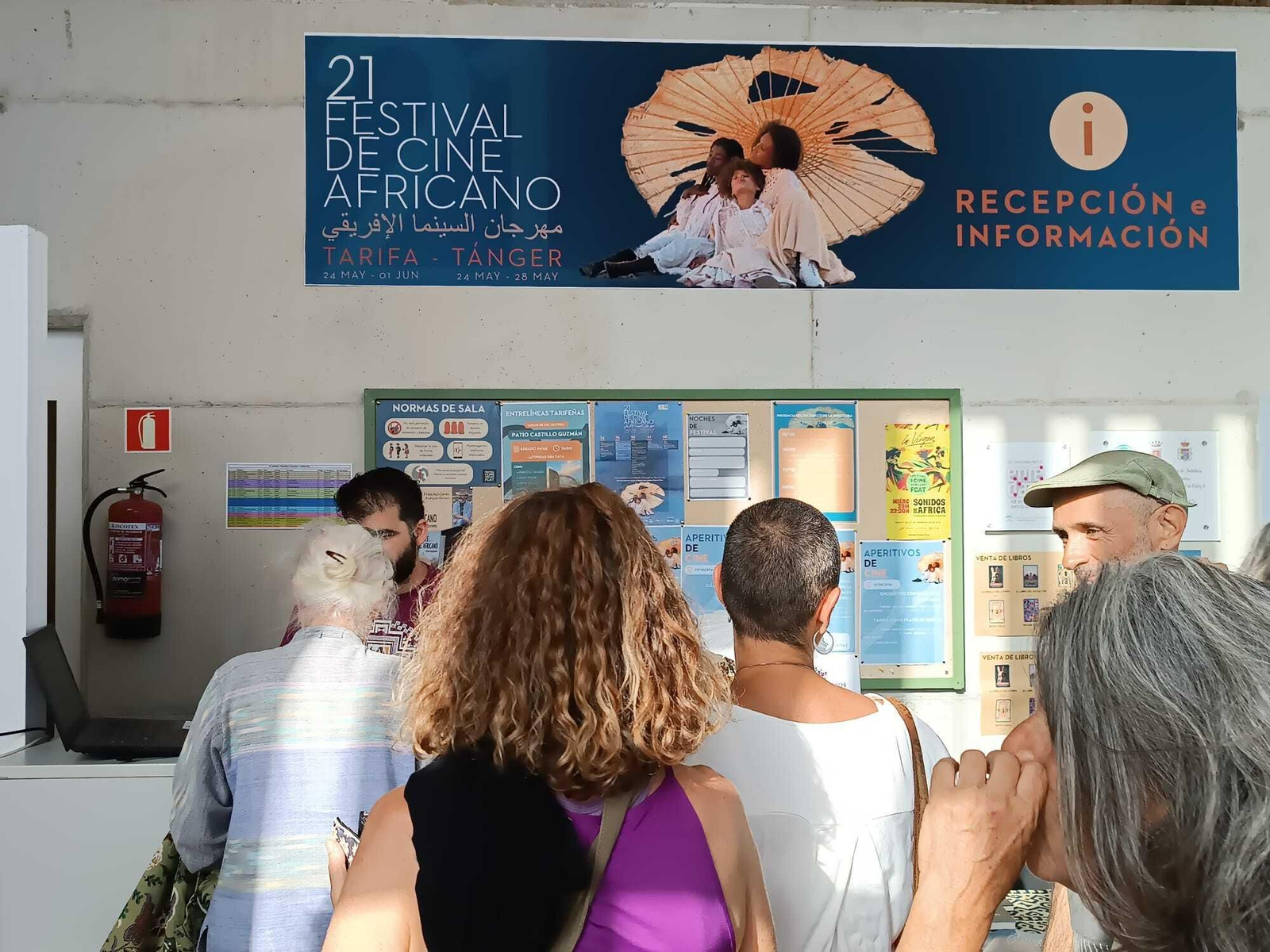 Fotos del jueves en el Festival de Cine Africano de Tarifa