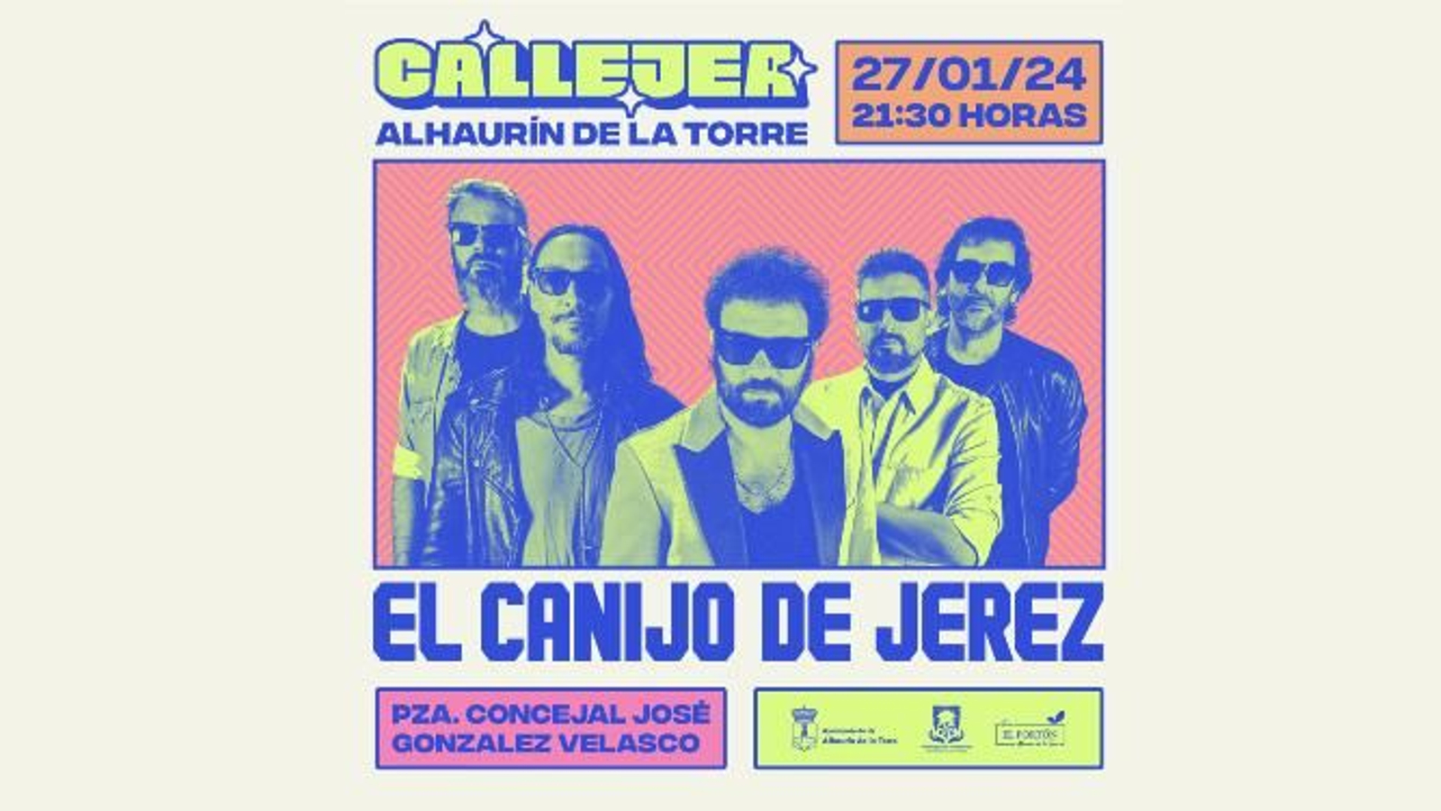 El cartel promocional de Callejea con El Canijo de Jerez. El cartel promocional de Callejea con El Canijo de Jerez.