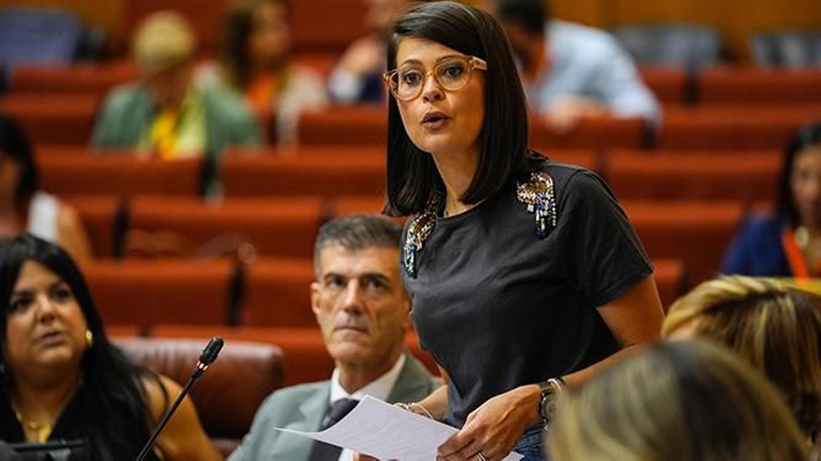 La parlamentaria andaluza del Partido Popular de Almería, Ángeles Martínez