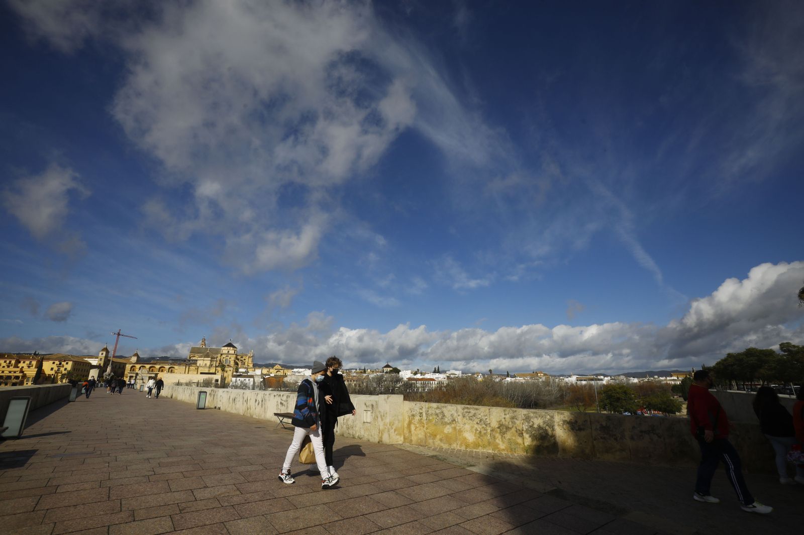 Fotografías: La borrasca Justine deja atrás Córdoba