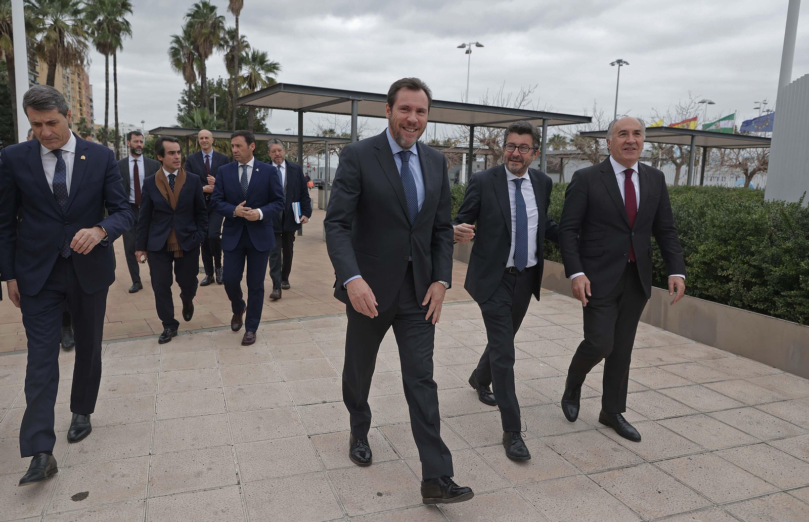 Fotos de la jornada de trabajo del ministro de Transportes en el Puerto de Algeciras