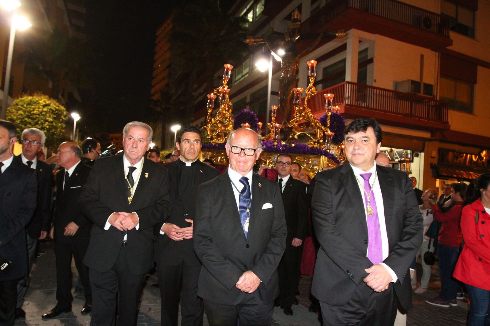 El Cristo de la Expiración preside el Vía Crucis del Consejo de Hermandades