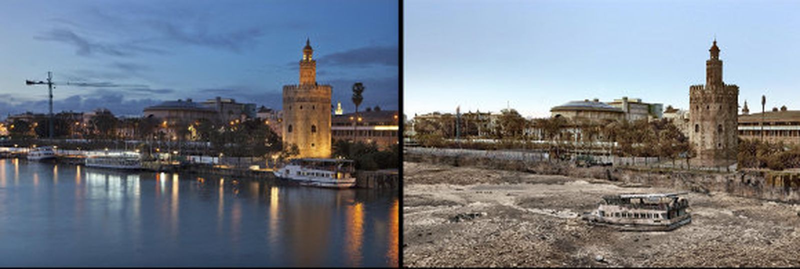 Sevilla sin hielo en el Ártico
