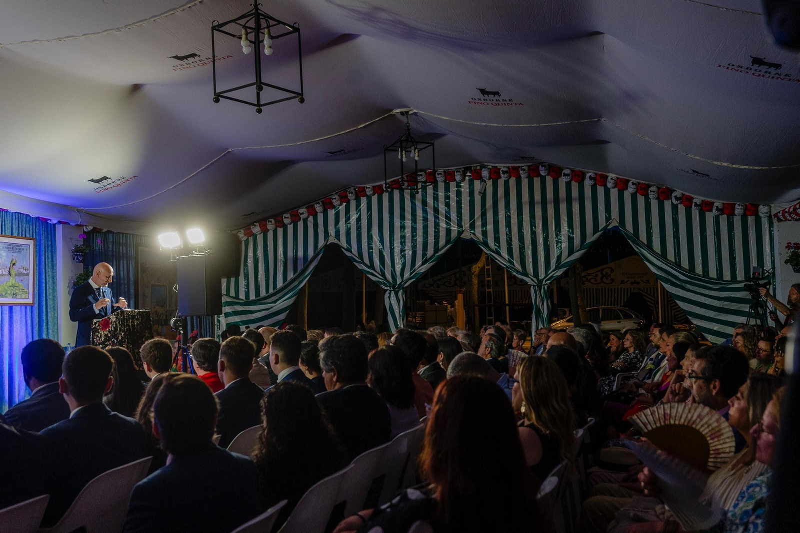 Las imágenes del Pregón de Helo-Libo en la Feria en El Puerto