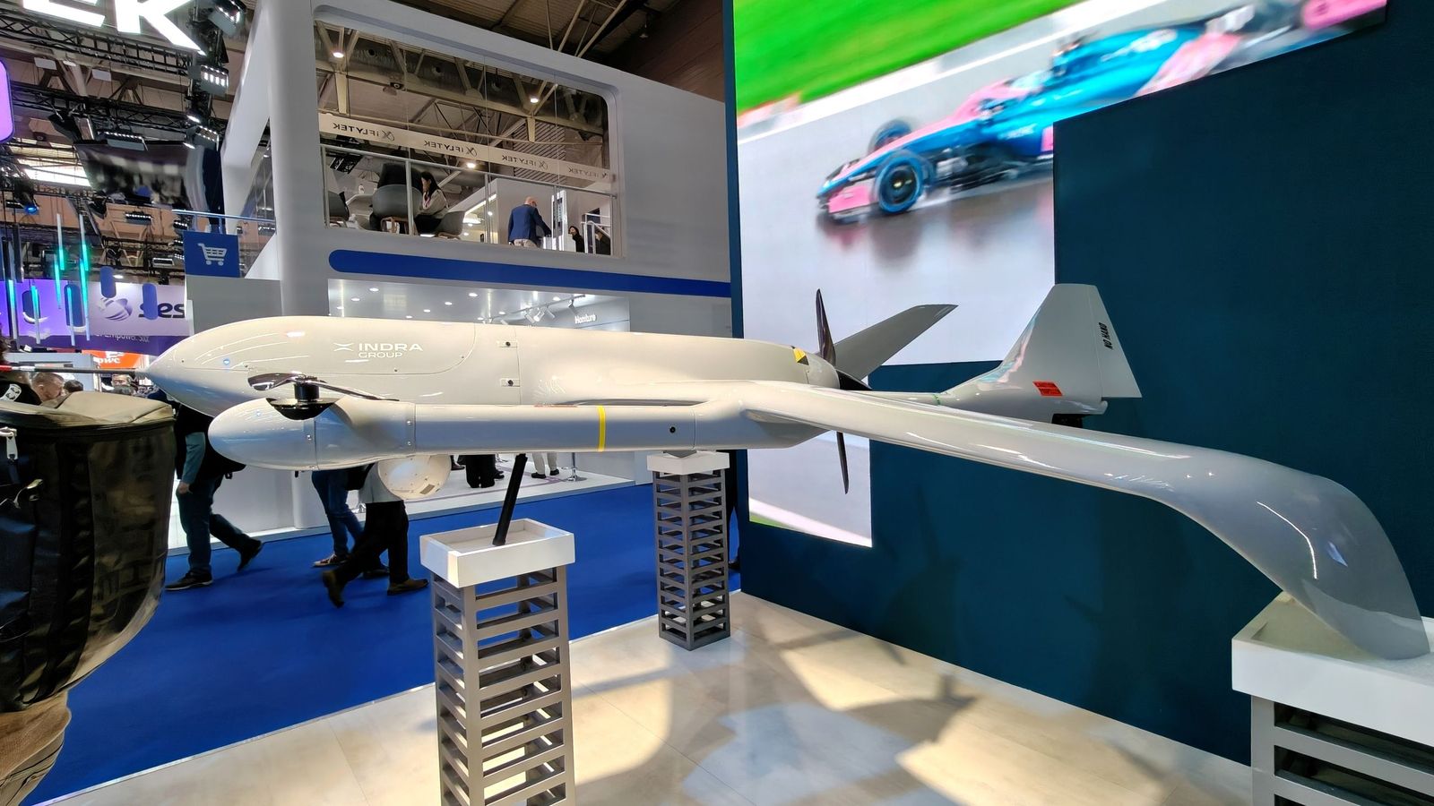 Expositor de Indra Group en el MWC 2026