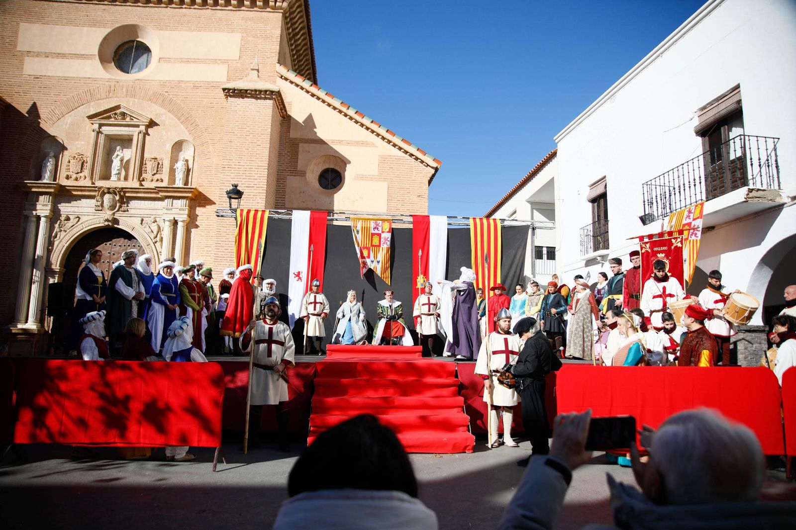 La Recreación de la Pernoctación de los Reyes Católicos en Fiñana, en imágenes