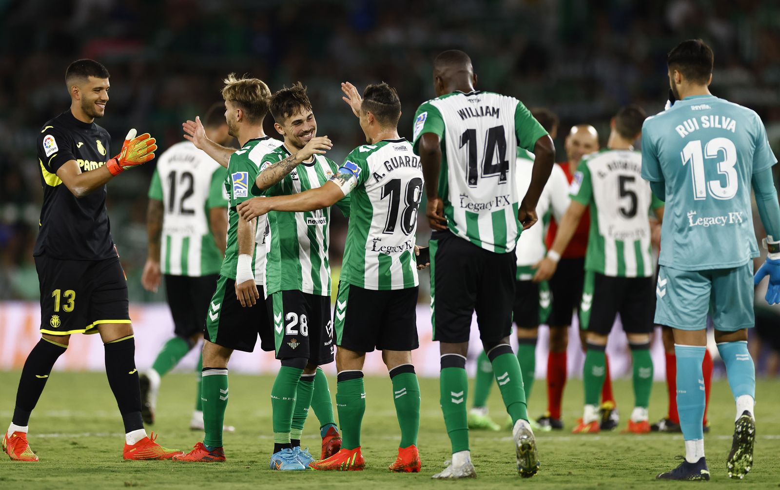 las imágenes del Betis-Villarreal