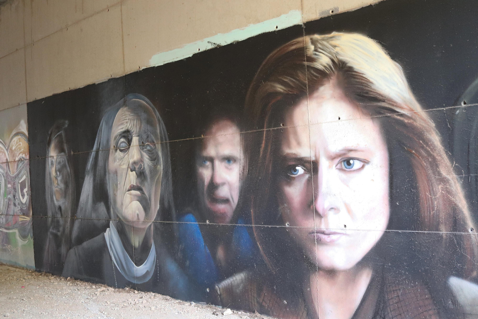 Así es la galería de arte urbano bajo la autovia de Benalmádena Así es la galería de arte urbano bajo la autovia de Benalmádena