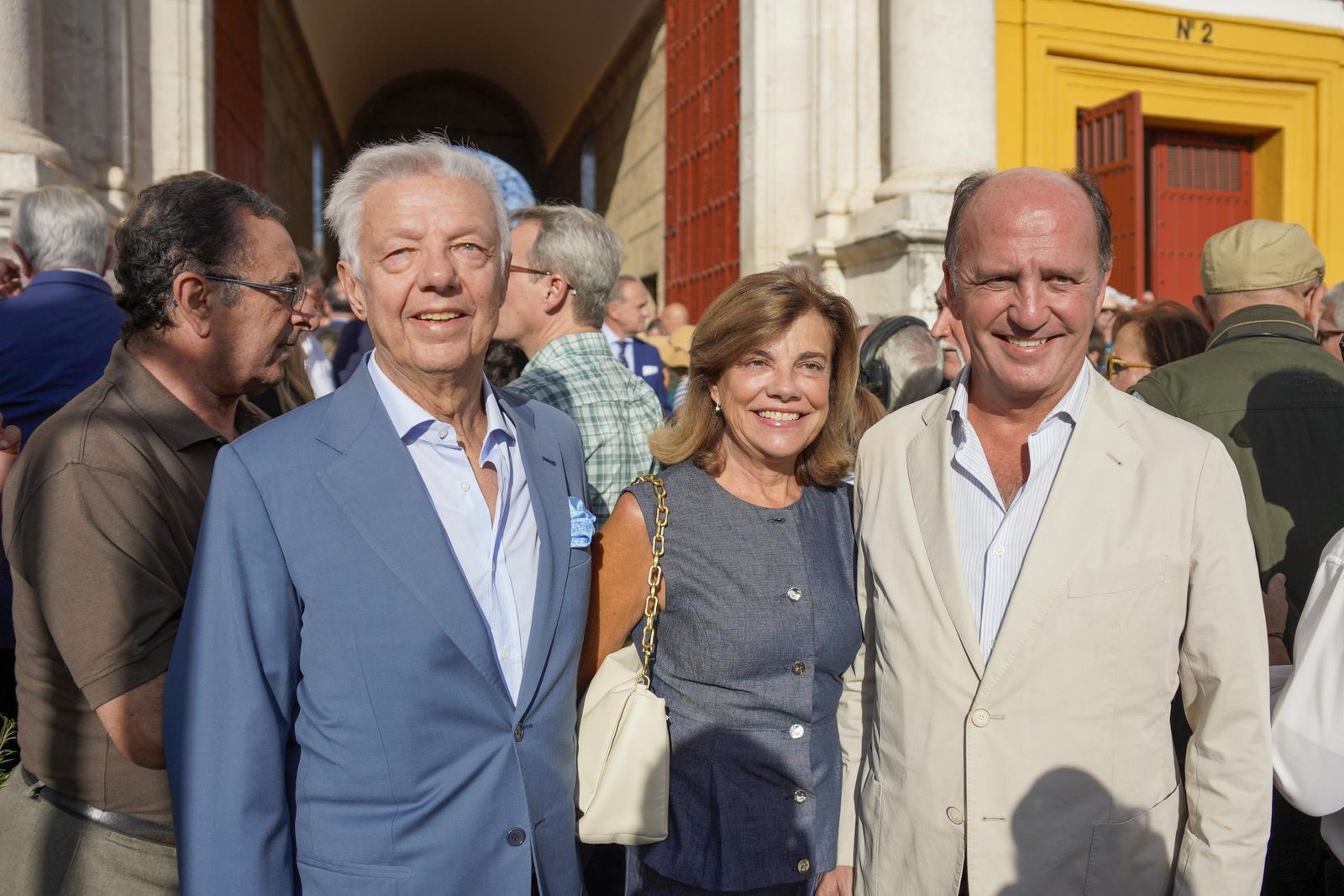 Claudio Riva, Rocio Fernandez y Rodrigo Molina