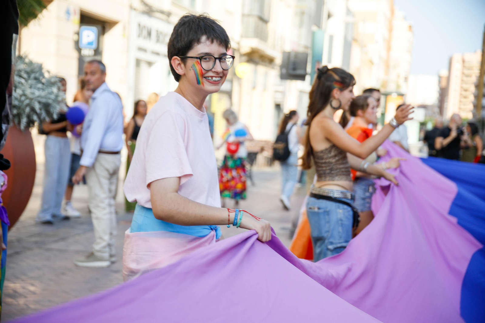 Las imágenes del Orgullo LGTBI en Almería