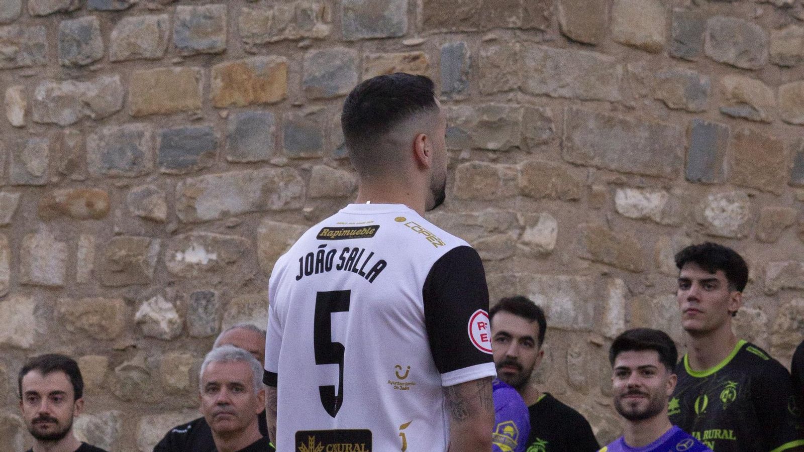 Presentación del Jaén Paraíso Interior FS en el Castillo de Sabiote, en imágenes